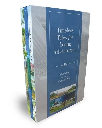 Timeless Classics: Harper Muse Painted Kids Set: Winnie-the-Pooh and Other Delightful Stories, Peter Pan, and The Wonderful Wizard of Oz