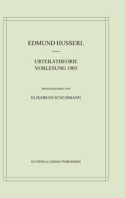 Urteilstheorie Vorlesung 1905