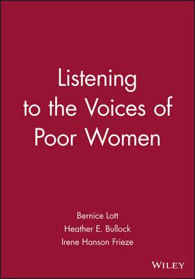 Listening to the Voices of Poor Women