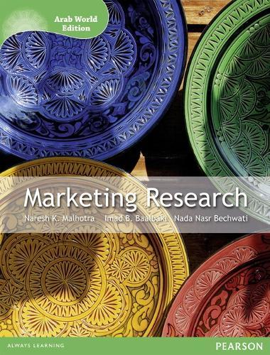 Marketing Research (Arab World Editions): An Applied Orientation