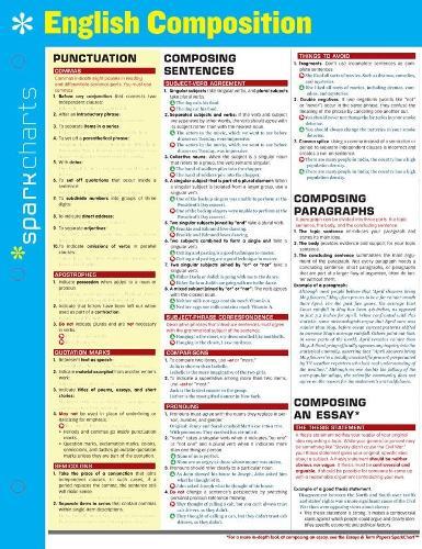English Composition SparkCharts