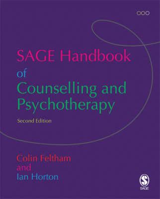 The Sage Handbook of Counselling and Psychotherapy