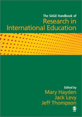 The SAGE Handbook of Research in International Education