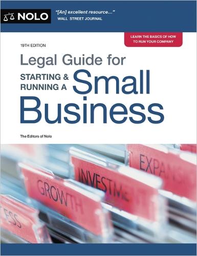 Legal Guide for Starting & Running a Small Business