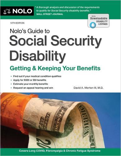 Nolo's Guide to Social Security Disability: Getting & Keeping Your Benefits