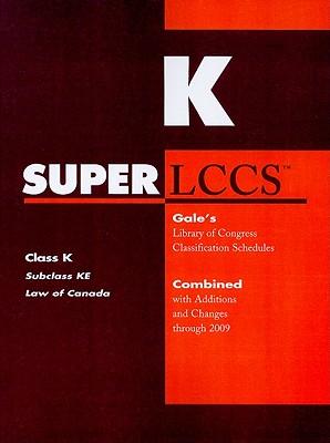 SUPERLCCS Class K: Subclass KE Law of Canada