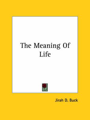 The Meaning of Life