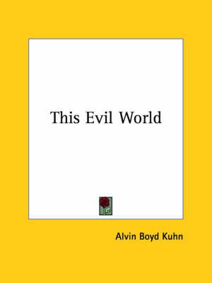 This Evil World