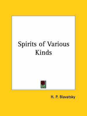 Spirits of Various Kinds