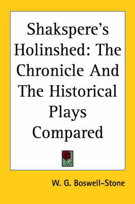 Shakespere's Holinshed