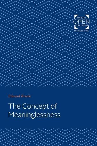 The Concept of Meaninglessness