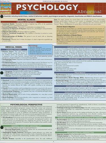 Psychology: Abnormal