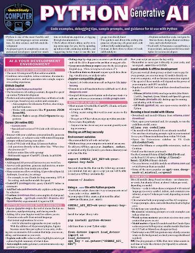 Python Programming with Generative AI