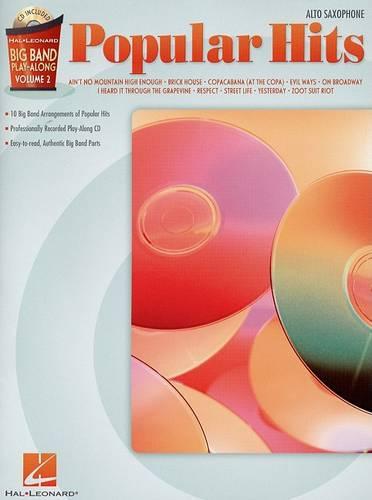 Popular Hits - Alto Sax: Big Band Play-Along Volume 2