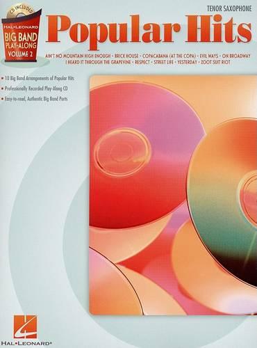 Popular Hits - Tenor Sax: Big Band Play-Along Volume 2