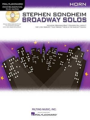 Stephen Sondheim - Broadway Solos: Instrumental Play-Along