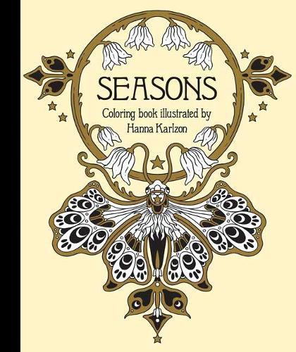 Seasons Coloring Book: Published in Sweden as ""Tidevarv""