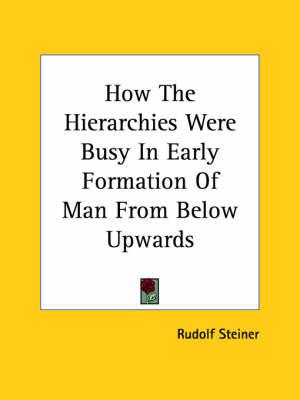 How the Hierarchies Were Busy in Early Formation of Man from Below Upwards