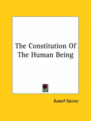 The Constitution of the Human Being