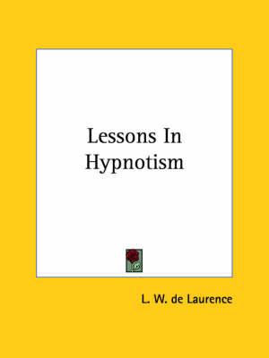 Lessons in Hypnotism