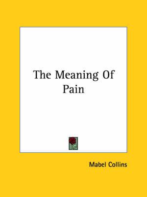 The Meaning of Pain