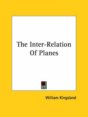 The Inter-Relation of Planes