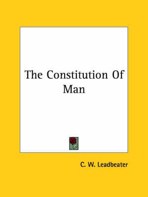 The Constitution of Man
