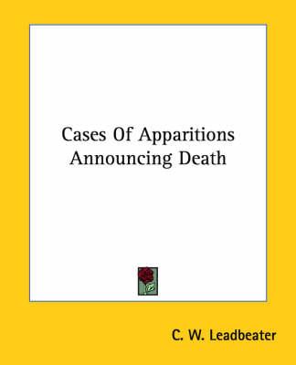 Cases of Apparitions Announcing Death