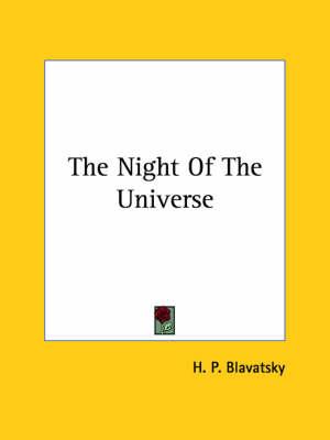 The Night of the Universe