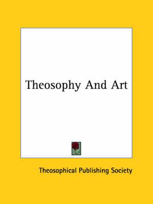 Theosophy and Art