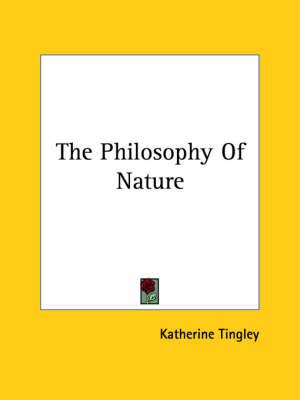 The Philosophy of Nature