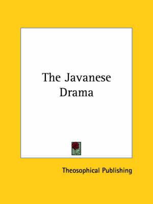 The Javanese Drama