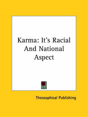 Karma: It's Racial and National Aspect