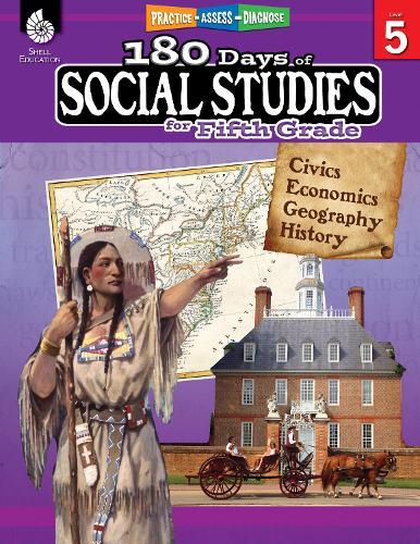 180 Days™: Social Studies for Fifth Grade: Practice, Assess, Diagnose