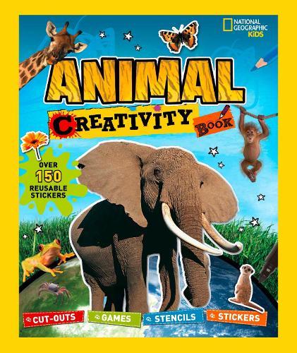 Animal Creativity Book: Cut-Outs, Games, Stencils, Stickers