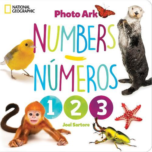 National Geographic Photo Ark Numbers / Números: Board Book: Bilingual English-Spanish
