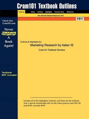 Studyguide for Marketing Research by Aaker, ISBN 9780470050767