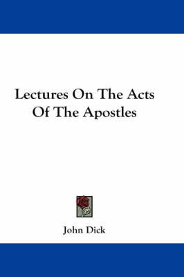 Lectures On The Acts Of The Apostles