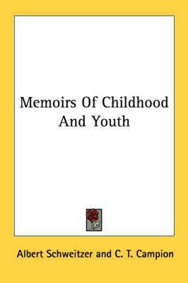 Memoirs of Childhood and Youth