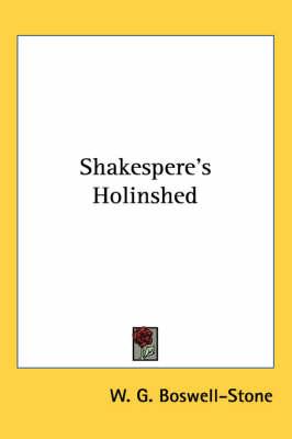Shakespere's Holinshed