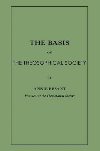 The Basis of the Theosophical Society
