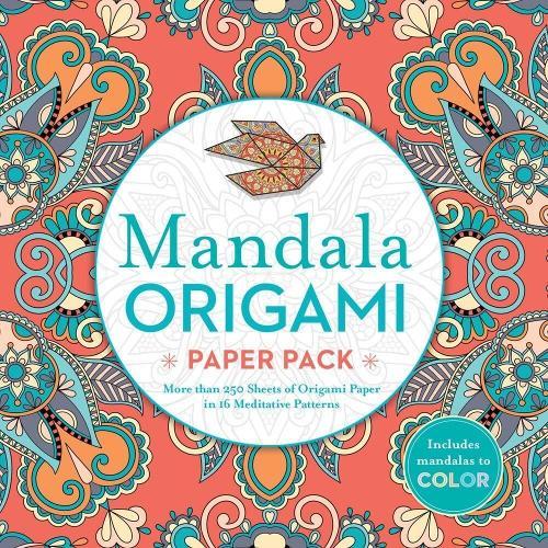 Mandala Origami Paper Pack: More than 250 Sheets of Origami Paper in 16 Meditative Patterns