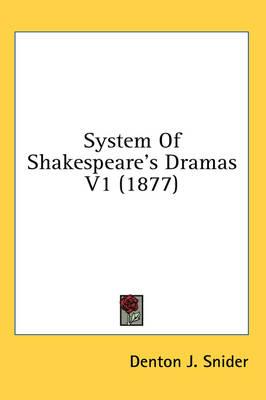 System of Shakespeare's Dramas V1 (1877)
