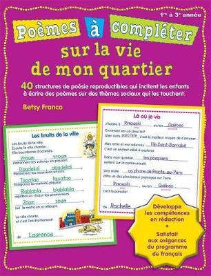 Poemes A Completer Sur La Vie Dans Mon Quartier