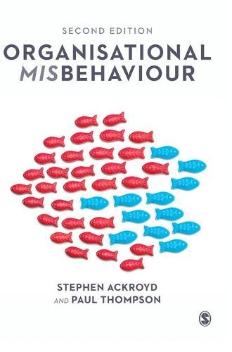 Organisational Misbehaviour