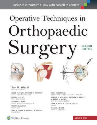 Operative Techniques in Orthopaedic Surgery 4 Volume Set
