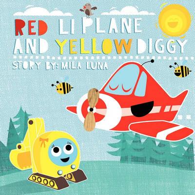 Red Li Plane & Yellow Diggy
