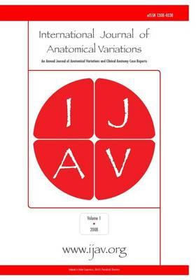 International Journal of Anatomical Variations (Ijav) 2008 Volume 1