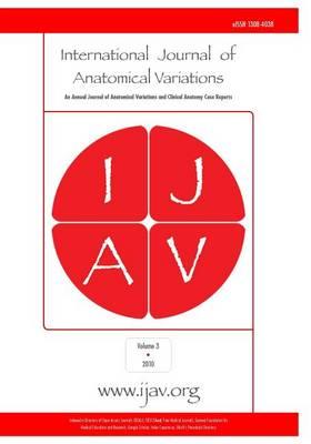 International Journal of Anatomical Variations (Ijav) 2010 Volume 3