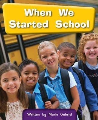 Springboard Connect 6a When We Started School